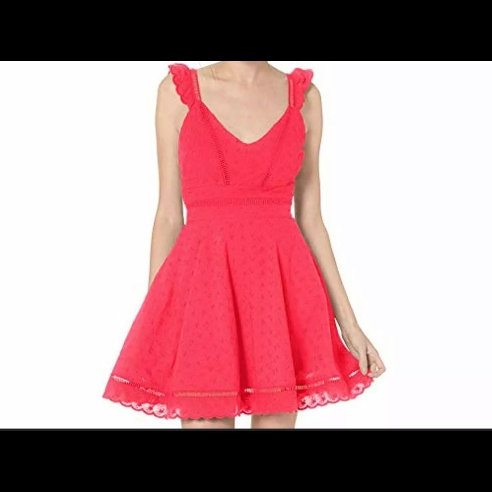 BB Dakota Eyelet You Win Fit and Layer Dress